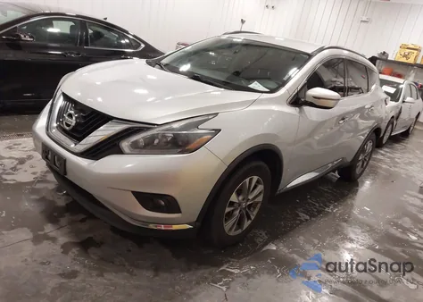 2018 Nissan Murano Sv z USA, uszkodzony, nr VIN 5N1AZ2MH6JN145212